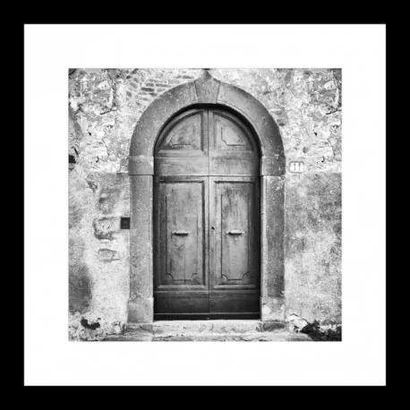 B&W rámovaný obraz 30x30