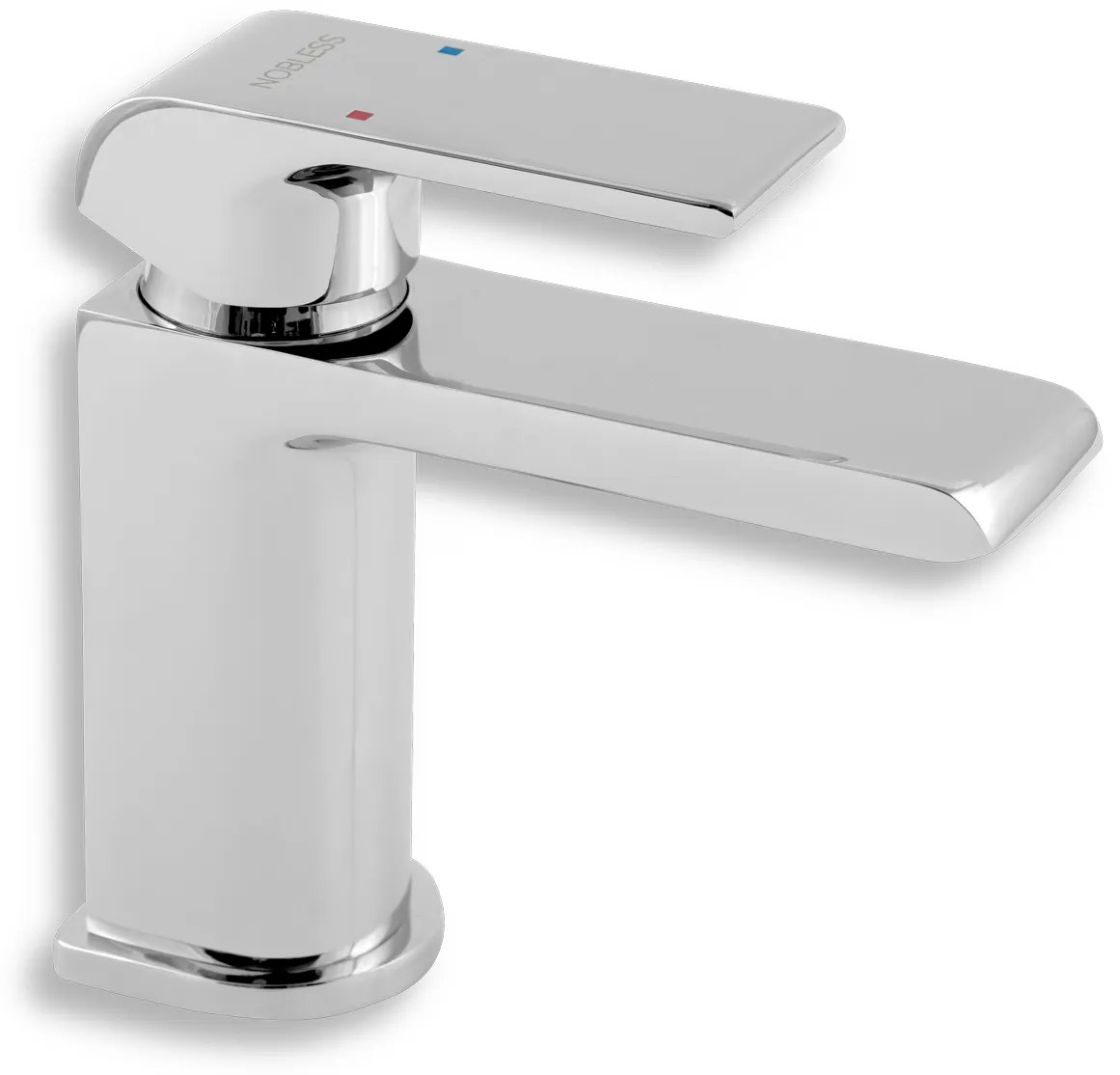 Novaservis Nobless Sharp, umývadlová batéria bez výpusti, chrómová, 37001/1,0
