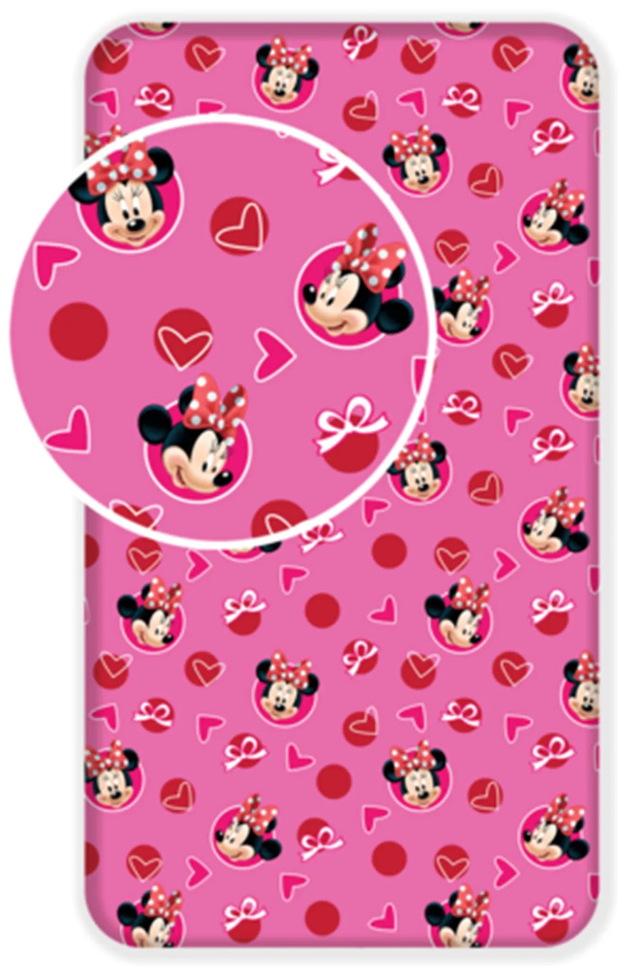 Bavlnená plachta 90 × 200 cm – Minnie 