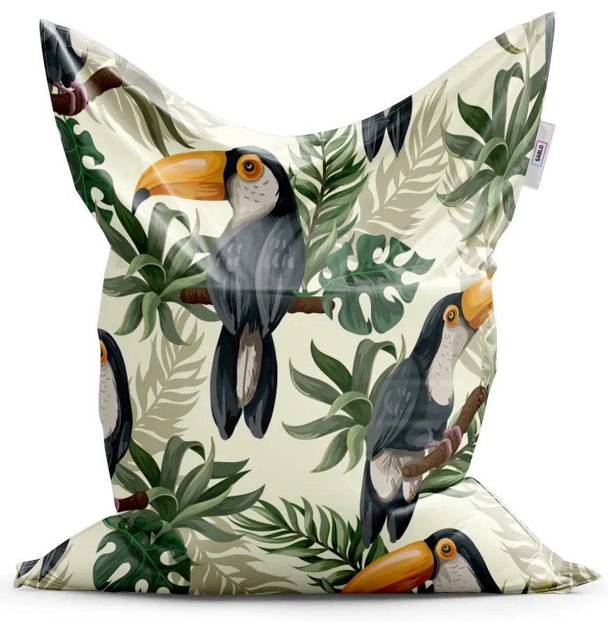 Sedací vak Classic tukan, farebná