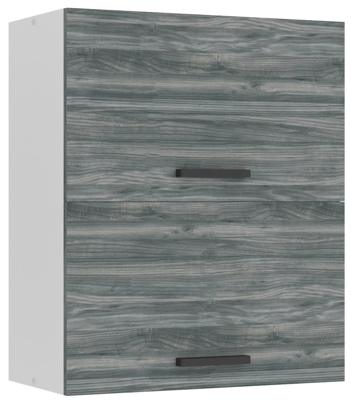 Kuchynská skrinka Belini Premium Full Version horná 60 cm šedý antracit Glamour Wood