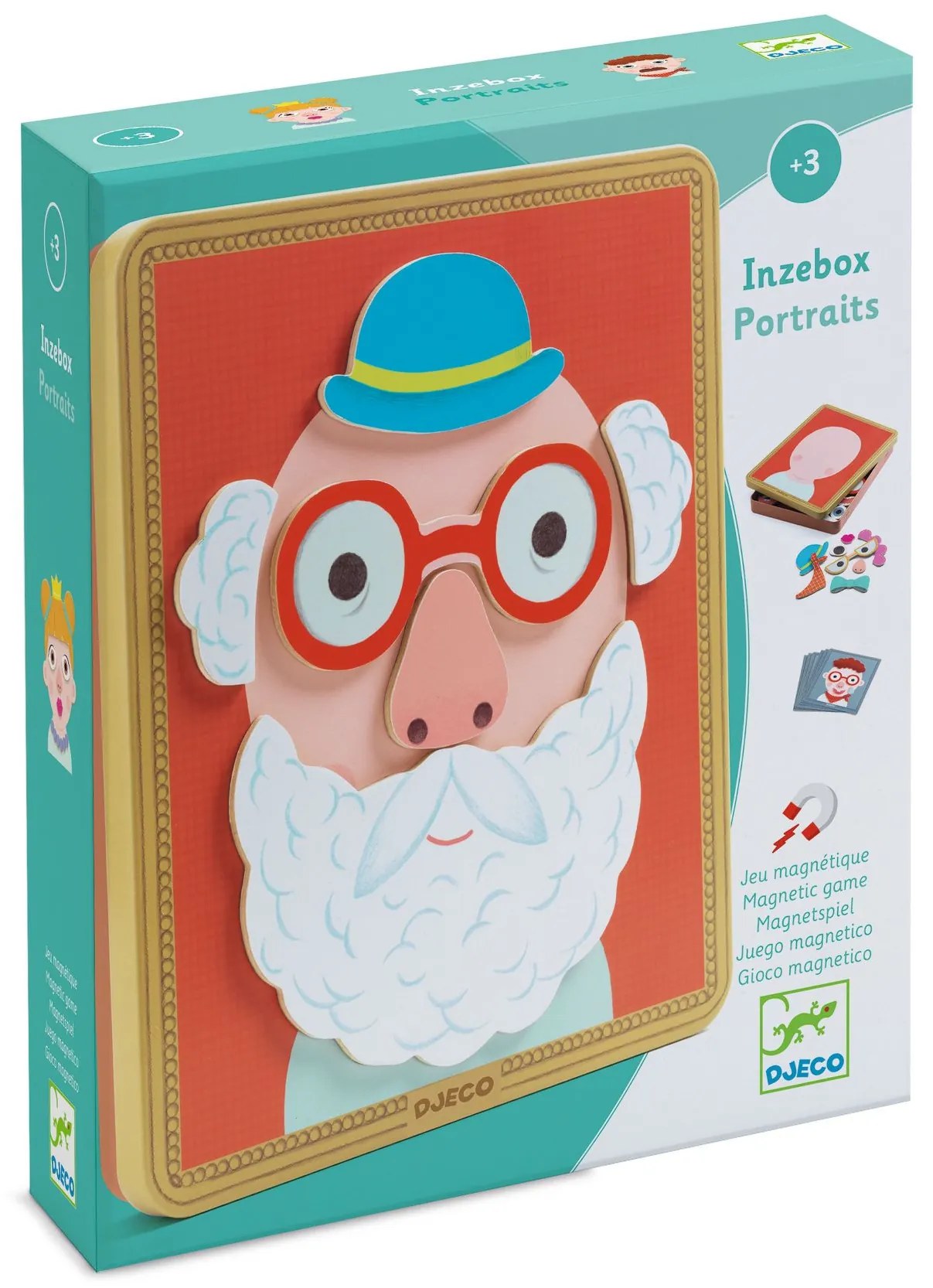 Hra s magnetmi – portréty