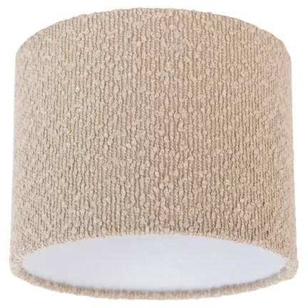 Látkové tienidlo béžové s látkou Teddy 18/18/14