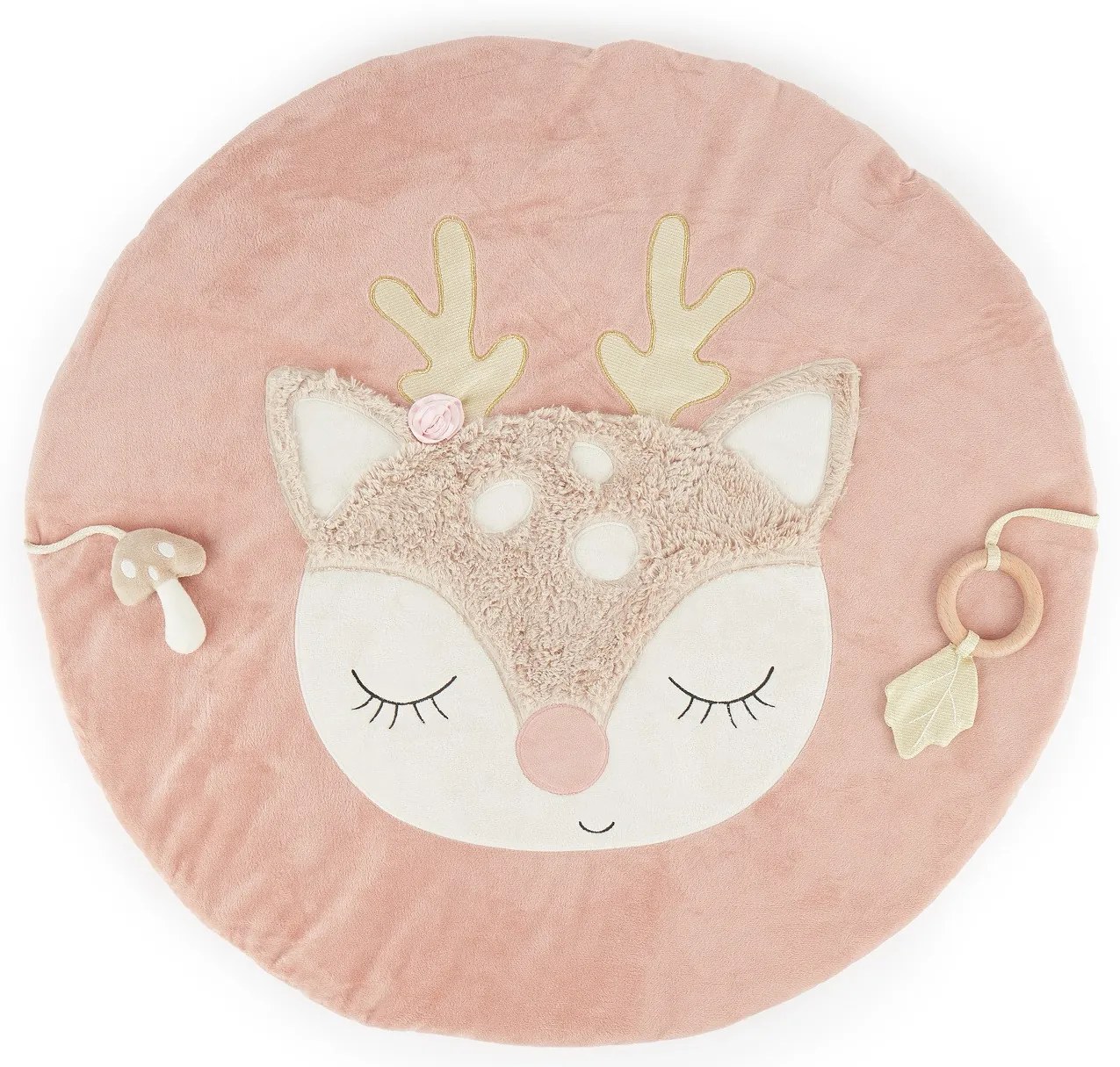 Bieco - Detská hracia deka - jelenček Ella