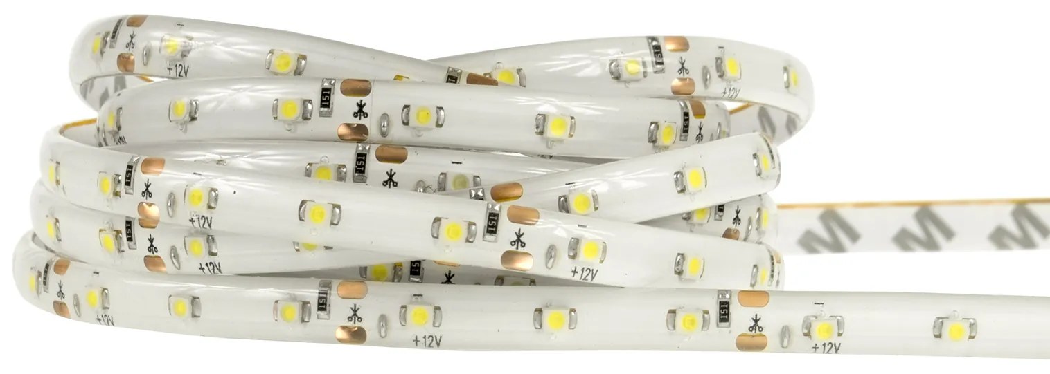 ECOLIGHT LED pásik - SMD 2835 - 5m - 60LED/m - 4,8 W/m - IP65 - teplá biela