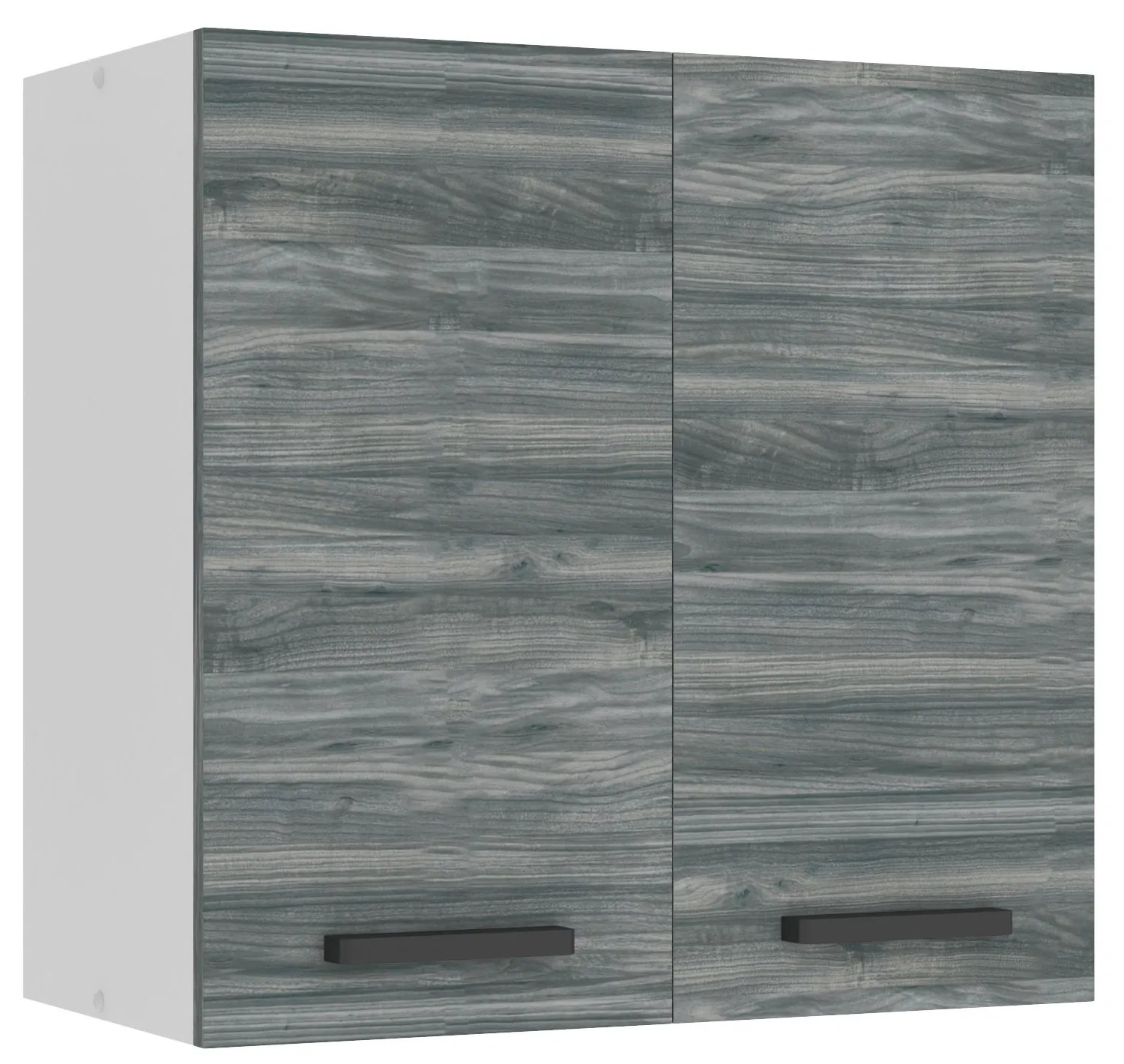 Kuchynská skrinka Belini Premium Full Version horná 60 cm šedý antracit Glamour Wood