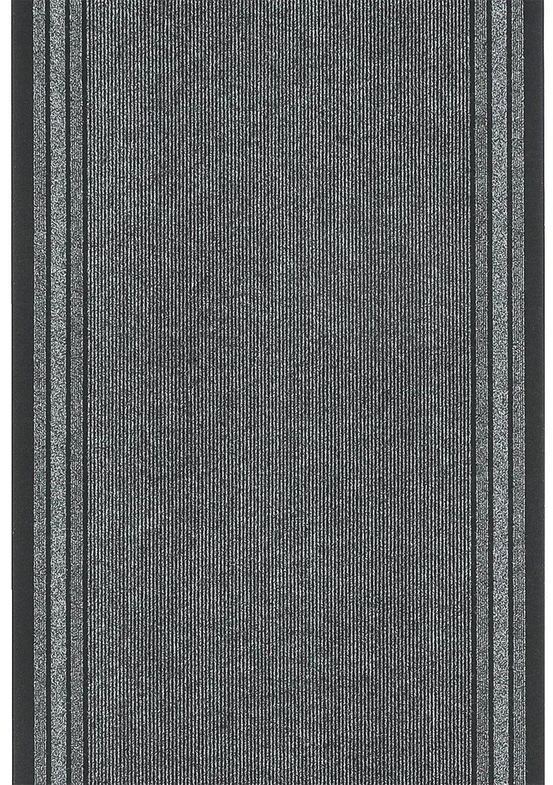 Koberce Breno Behúň REKORD 802, šíře role 80 cm, sivá, viacfarebná