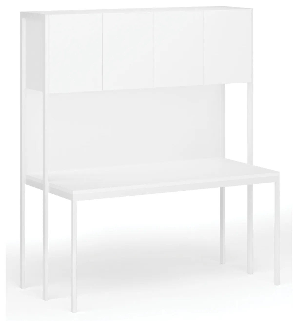 Zostava HOME OFFICE, biela