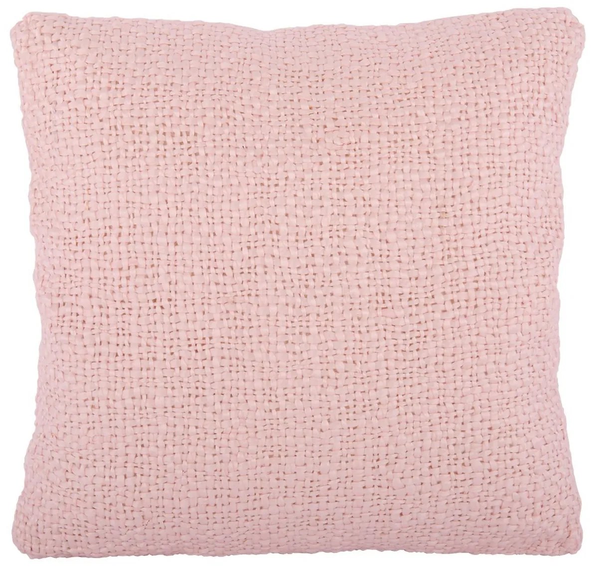 Růžový vankúš s výplňou Ibiza blush pink - 60*60cm