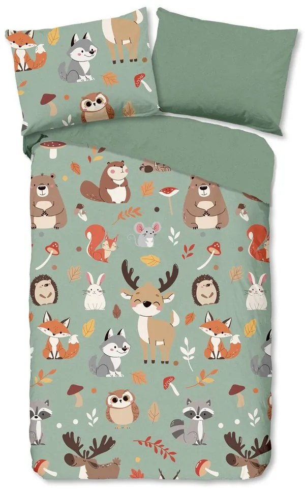 Good Morning Obliečky Good Morning 100% bavlna Ville 140x200/70x90 cm