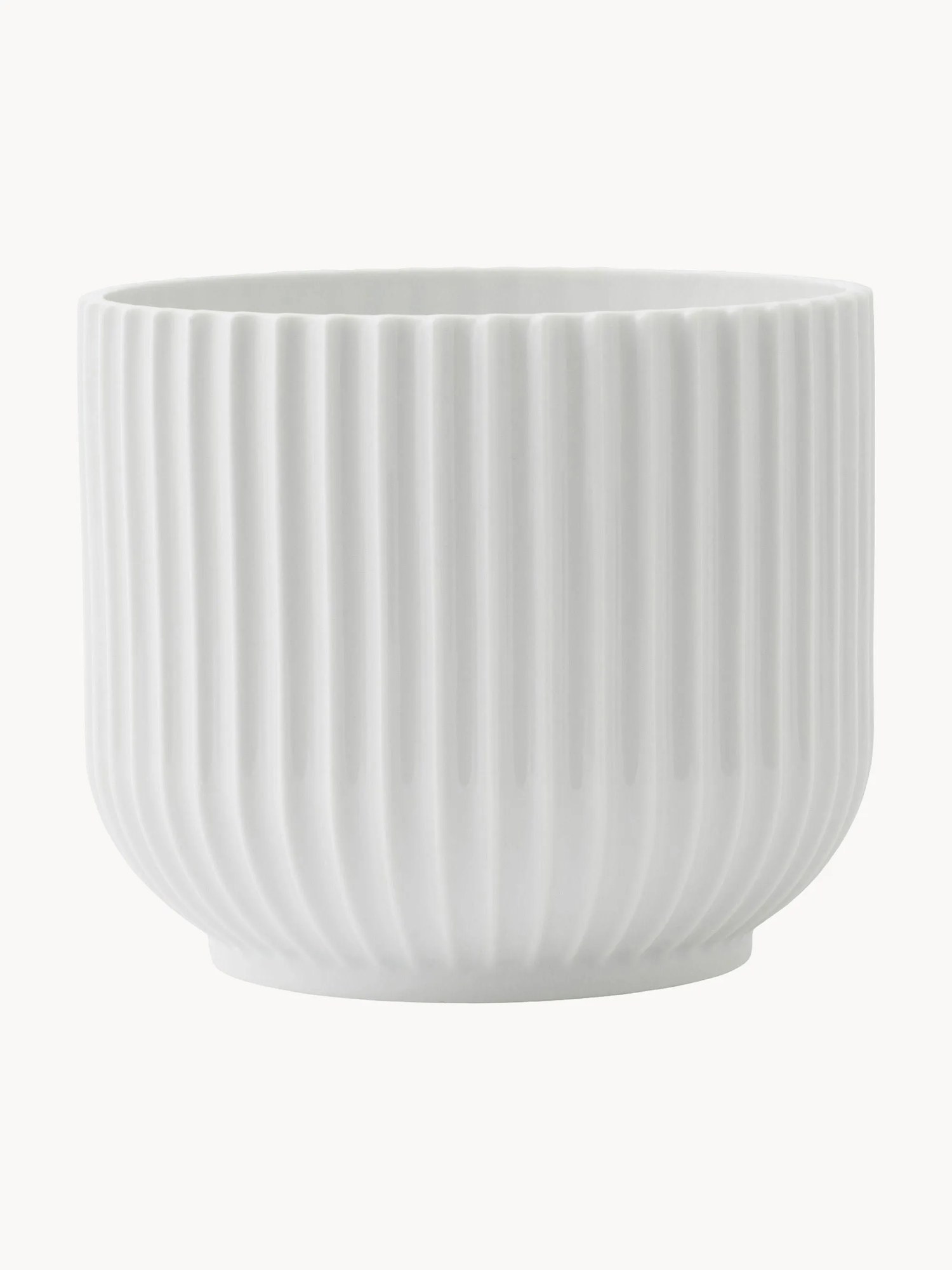 Porcelánový obal na kvetináč Lyngby, V 13 cm