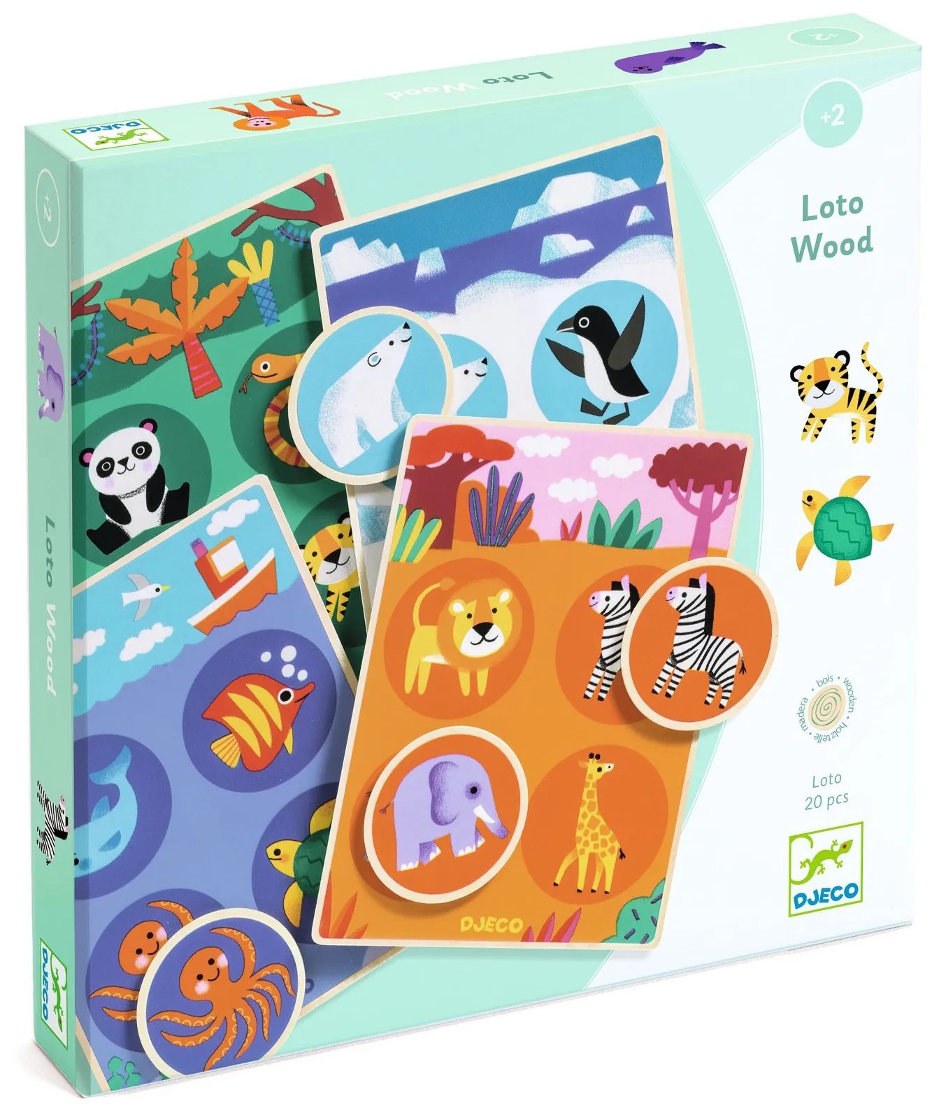 Loto - zvieratá z celého sveta