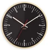 Moderné nástenné hodiny Piano Čierna