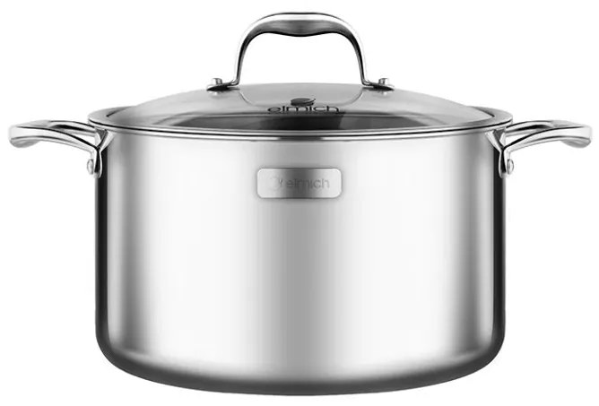 Elmich Trojvrstvový nerezový hrniec na indukciu Trimax 28 cm XS (12L)