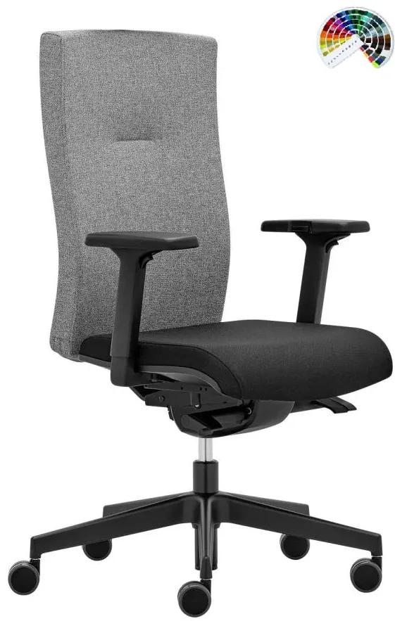 RIM Kancelárska stolička FOCUS FO 642 C čalúnenie SILVERTEX koženka
