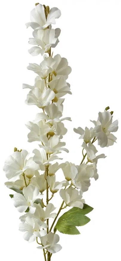 Dekorácia umelý kvet s béžovými kvetmi - 16*12*100 cm