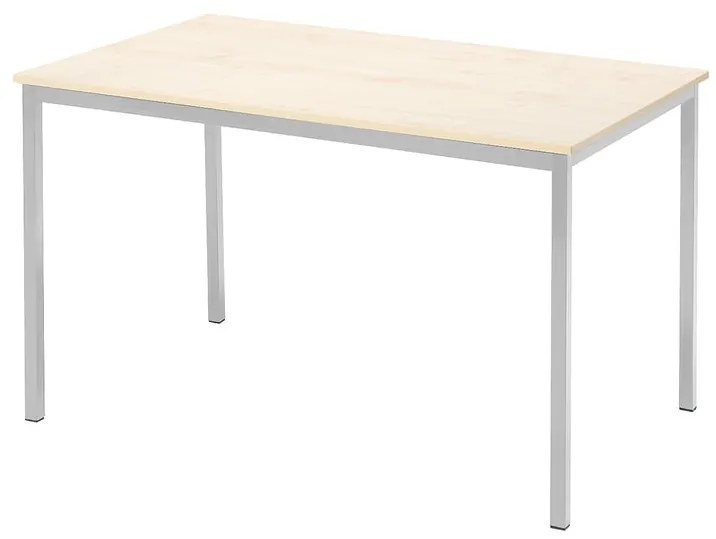 Jedálenský stôl JAMIE, Š 800 x D 1200 x V 735 mm, breza/al- lak
