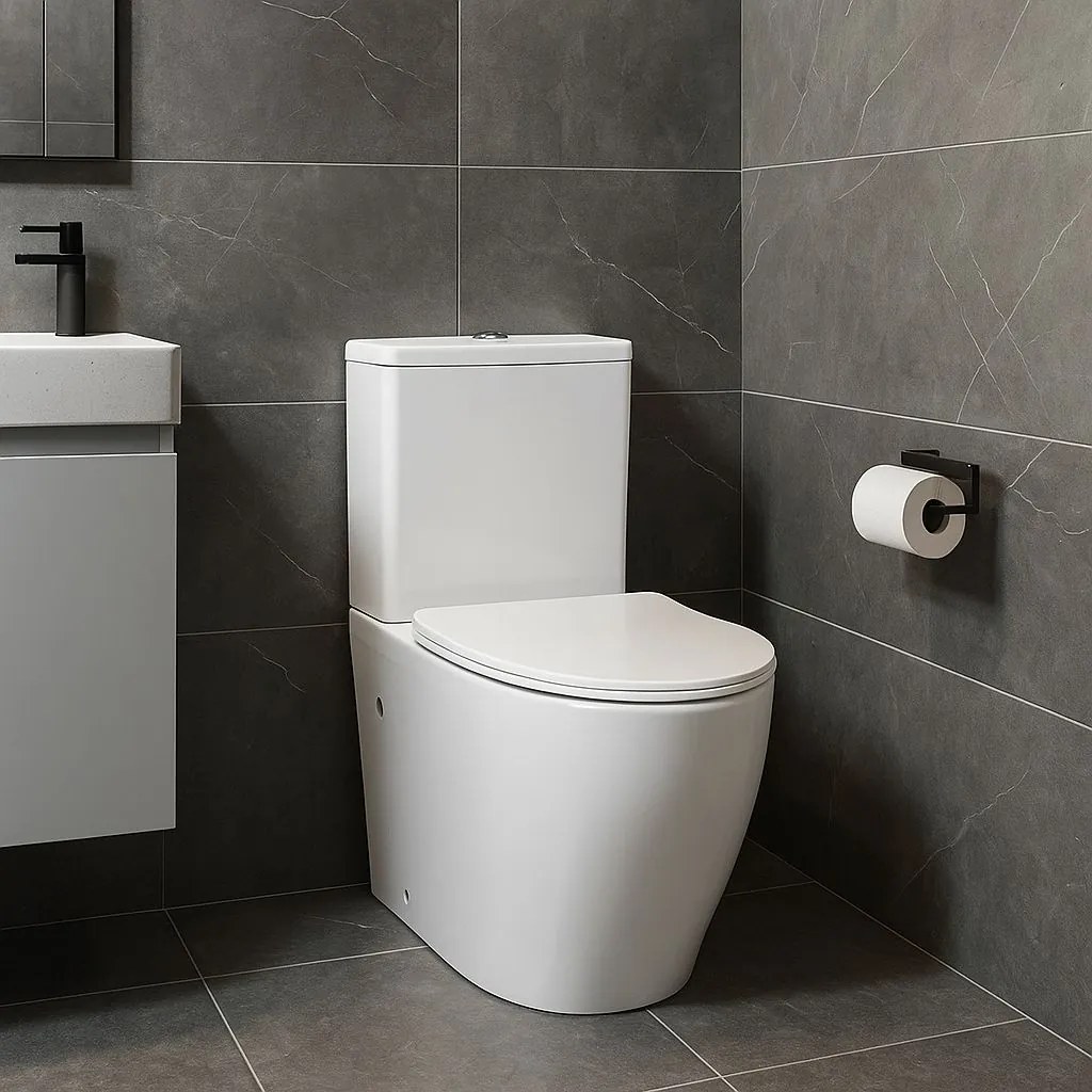 Erga Siena, WC kombi misa s nádržkou vrátane splachovacej súpravy 620x365x820 mm + toaletné sedadlo, biela lesklá, ERG-V03-SIENA-RIM-WH