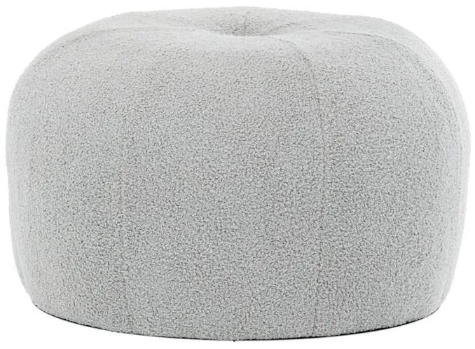 Taburet AK-307 GREY2 šedá Bouclé látka