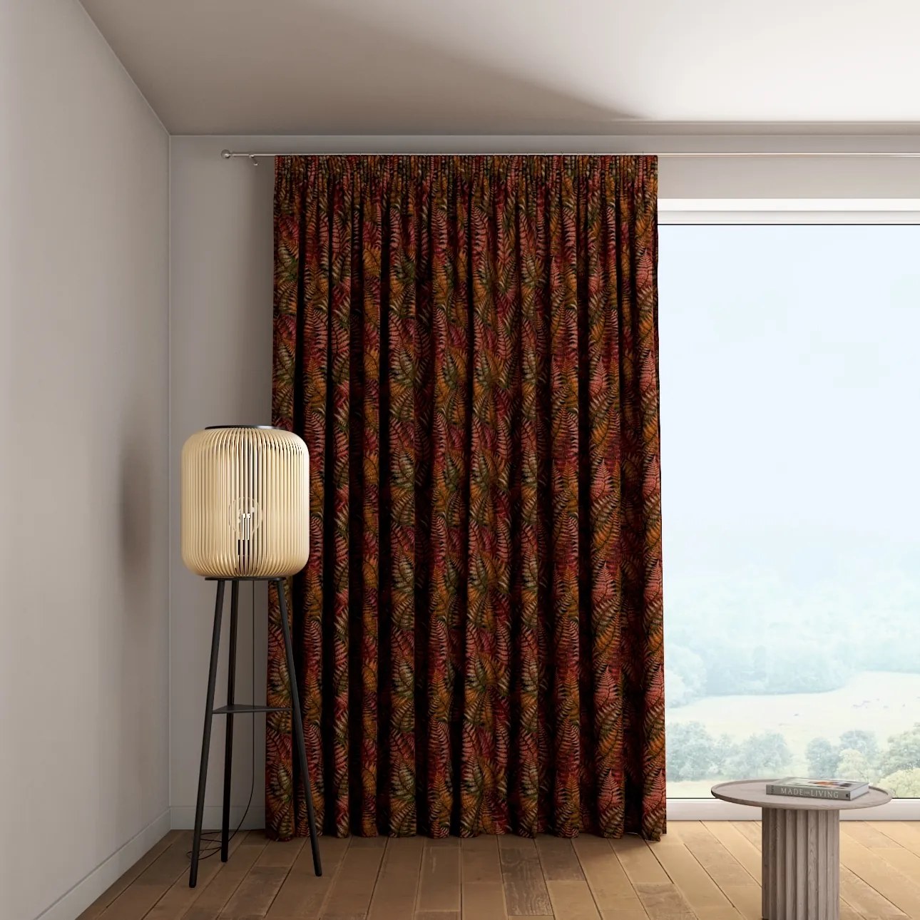 Záves na riasiacej páske