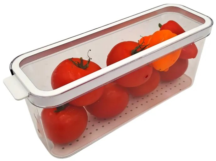 Organizér do chladničky, s vekom a špeciálnou podložkou 2l CAUMA