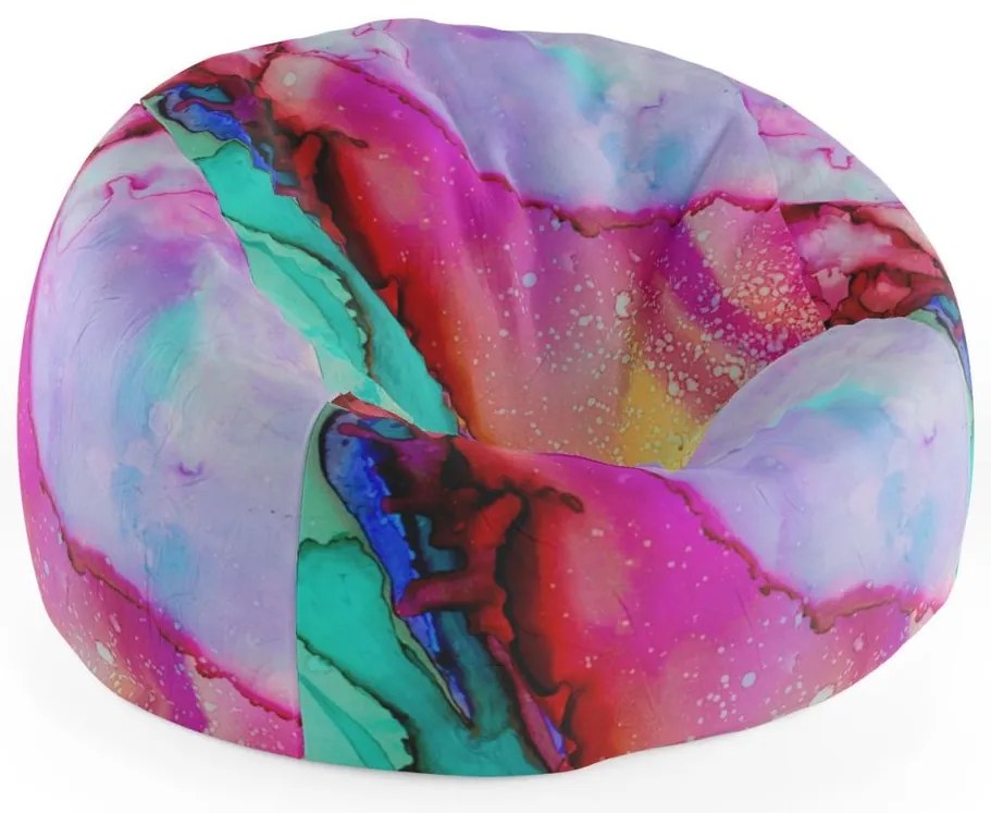 Sedací vak Cocoon farbičky, farebná