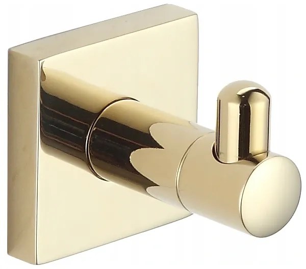 Mexen príslušenstvo, RUFO držiak na uteráky, 1-háčik, zlatá, 7050935-50