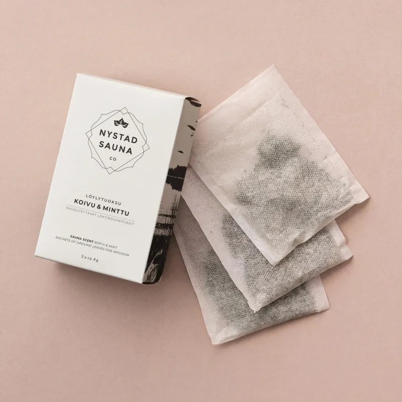 Prírodná vôňa do sauny breza-mäta 3ks