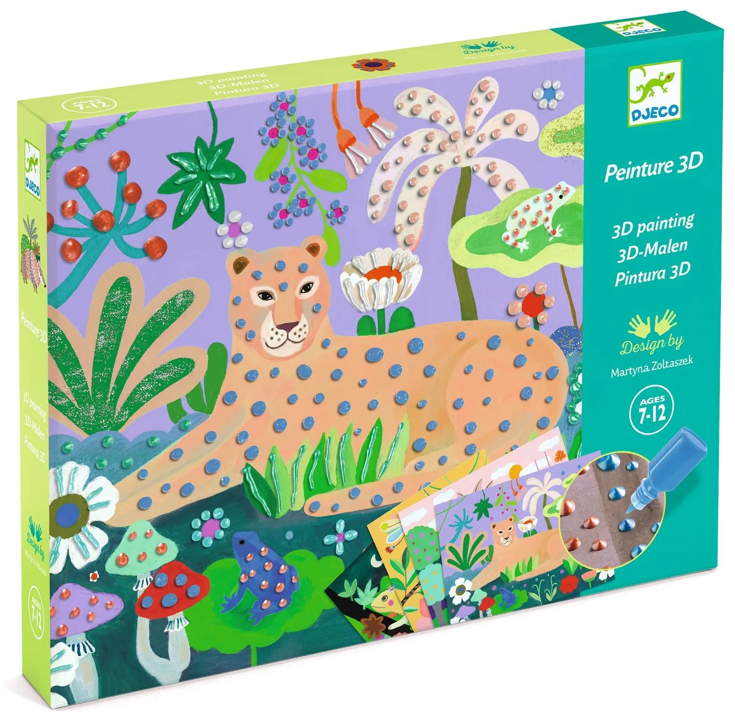 Výtvarná hra - Tropický prales