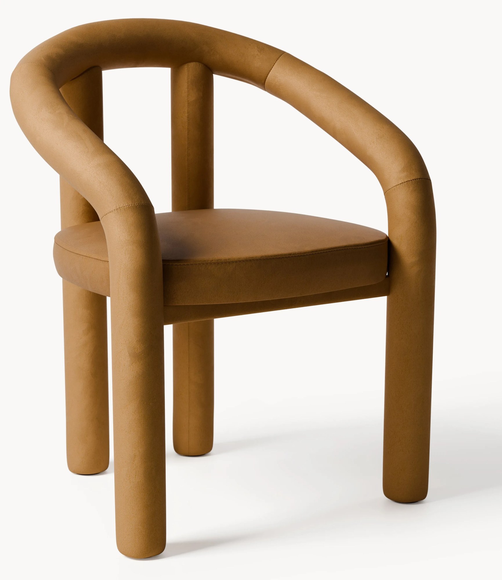 Zamatová stolička's opierkami Calan 4