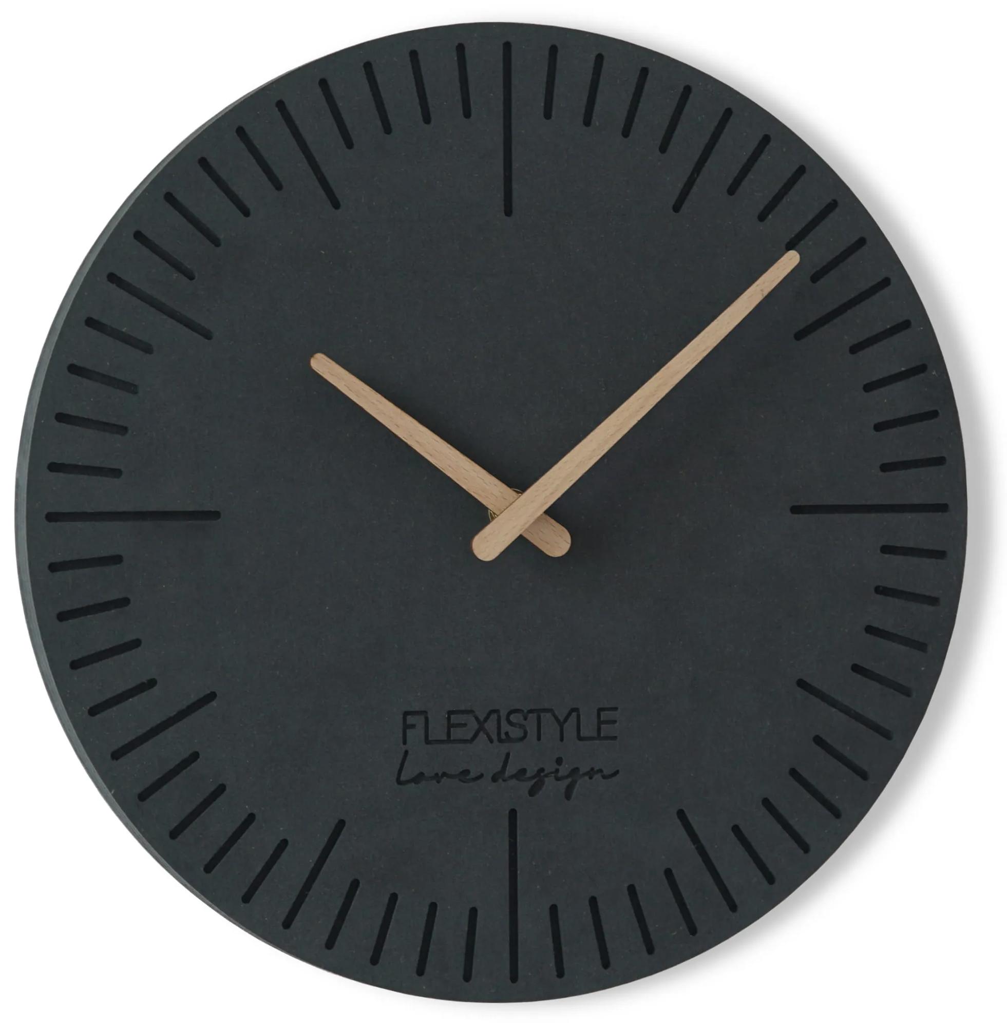 Nástenné ekologické hodiny Eko 2 Flex z210b-1-dx, 30 cm