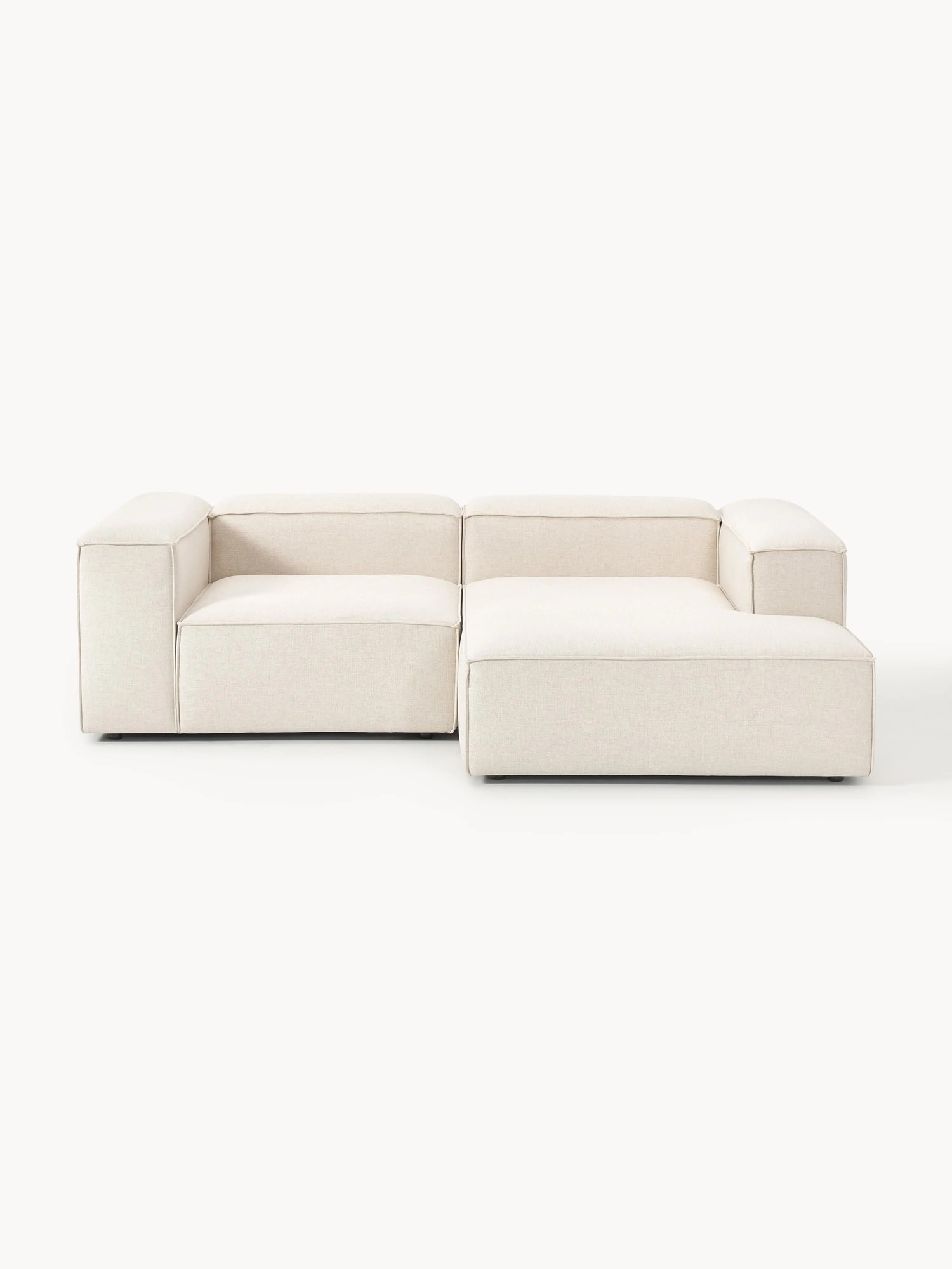 Modulárna rohová pohovka zo zmesi ľanu Lennon