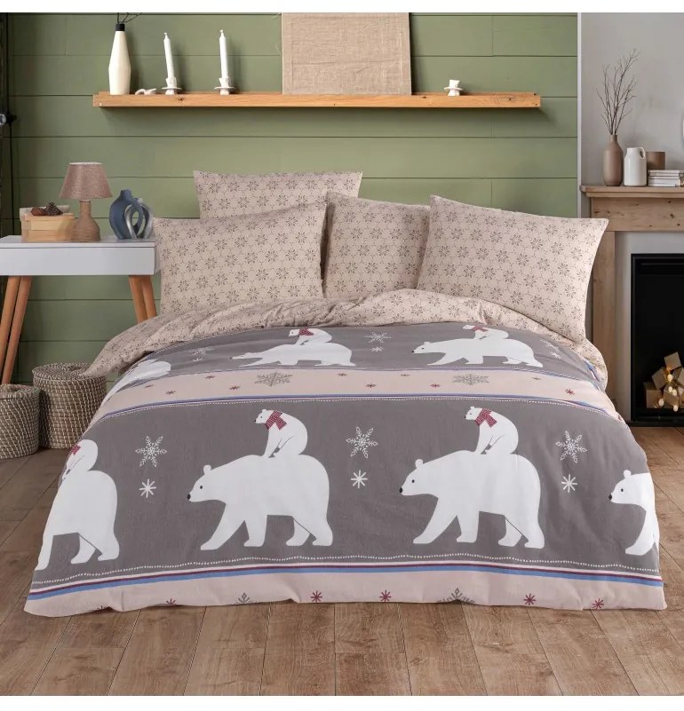 Flanelové obliečky Pole EMI