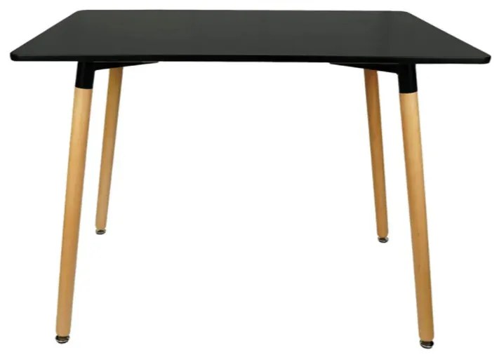 AKCIA Čierny jedálenský stôl BERGEN 120x80 cm II. akosť