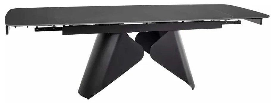 Jedálenský stôl Colmar, čierny mramor