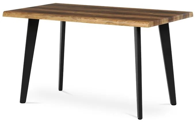 Autronic BONTEC Jedálenský stôl 130x80cm, mdf, sivý dub, HT-F4413 GREY Farba: Hnedá