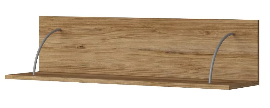 Polička Manton M8 (dub catania). Akcia -20%. Vlastná spoľahlivá doprava až k Vám domov. 1123913