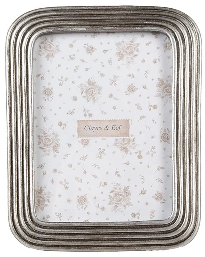 Strieborný antik fotorámik - 17*2*22 cm / 13*18 cm