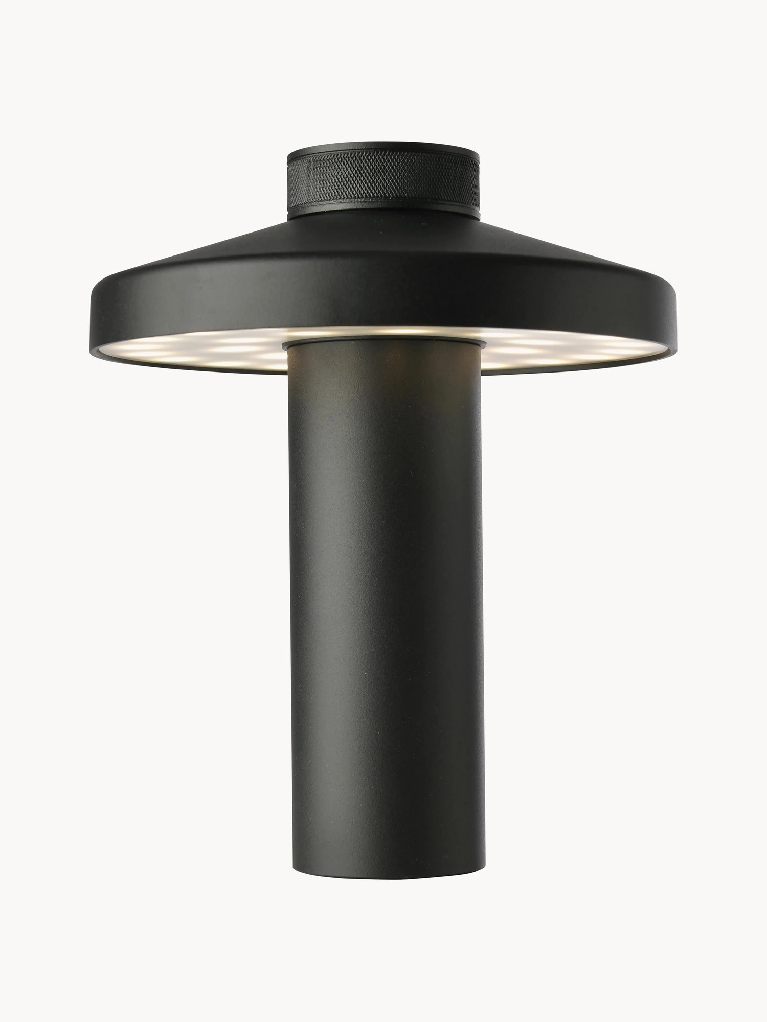 Malá stmievateľná prenosná stolová LED-lampa Turn