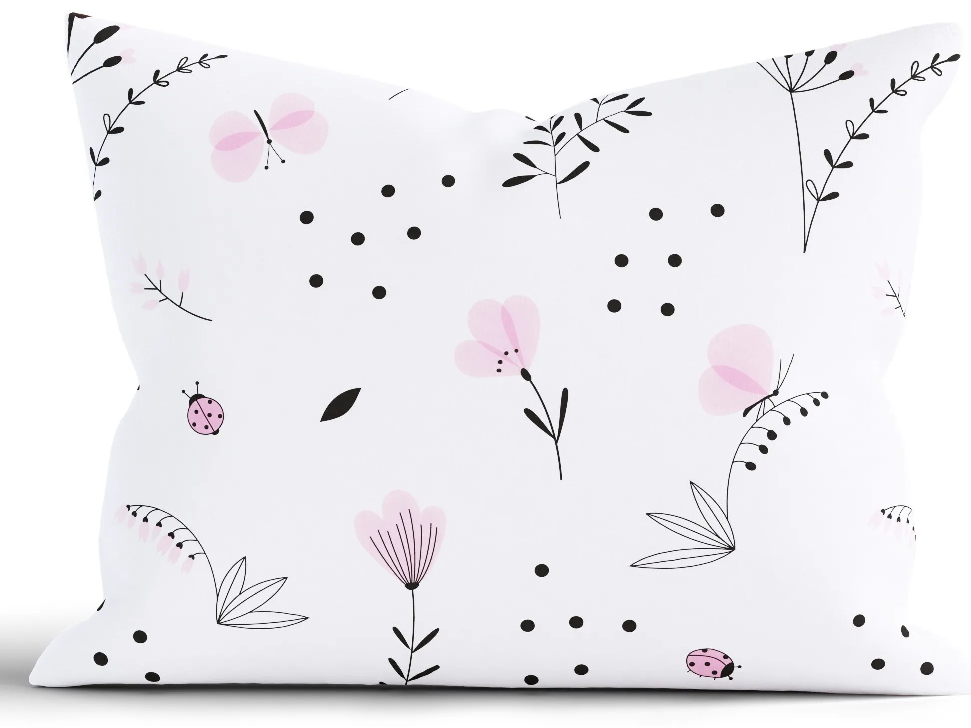 Bavlnená obliečka na vankúš Renforcé 70 × 90 cm - Lúka