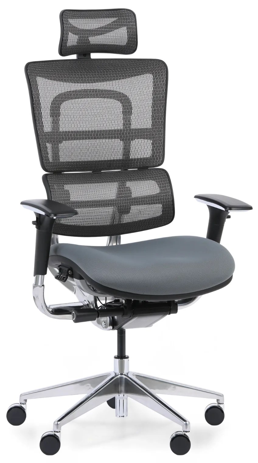 Multifunkčná kancelárska stolička WINSTON SAB, sivá