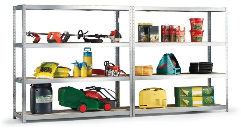 META Policový regál, nosnosť 500 kg, 2470 x 2000 x 800 mm