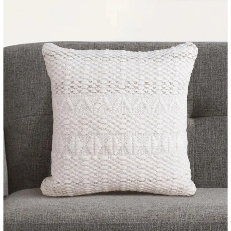 Vankúš OTAKHOI 45x45 cm z pravej vlny a juty