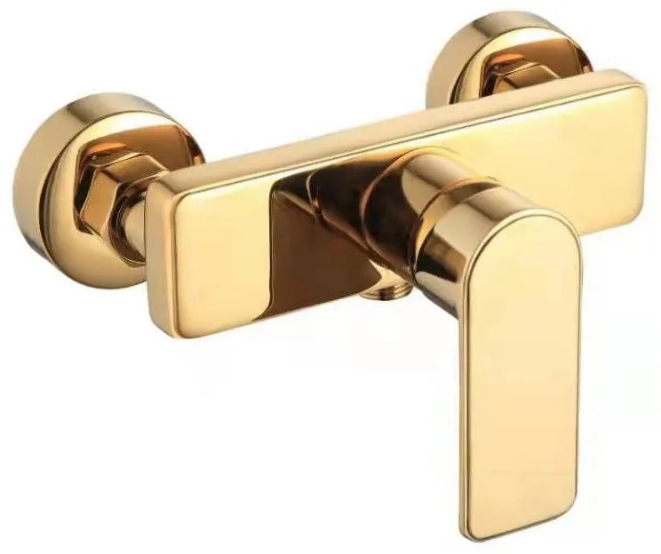 Mexen Cetus sprchová batéria, zlatá, 744340-50