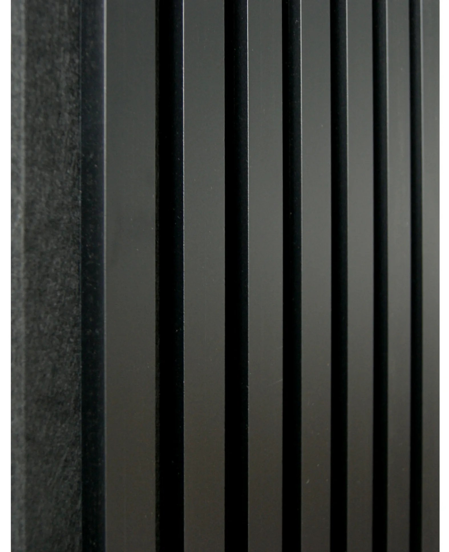 TRENDIE 3D Drevené lamely na stenu 275x30 cm - ČIERNE