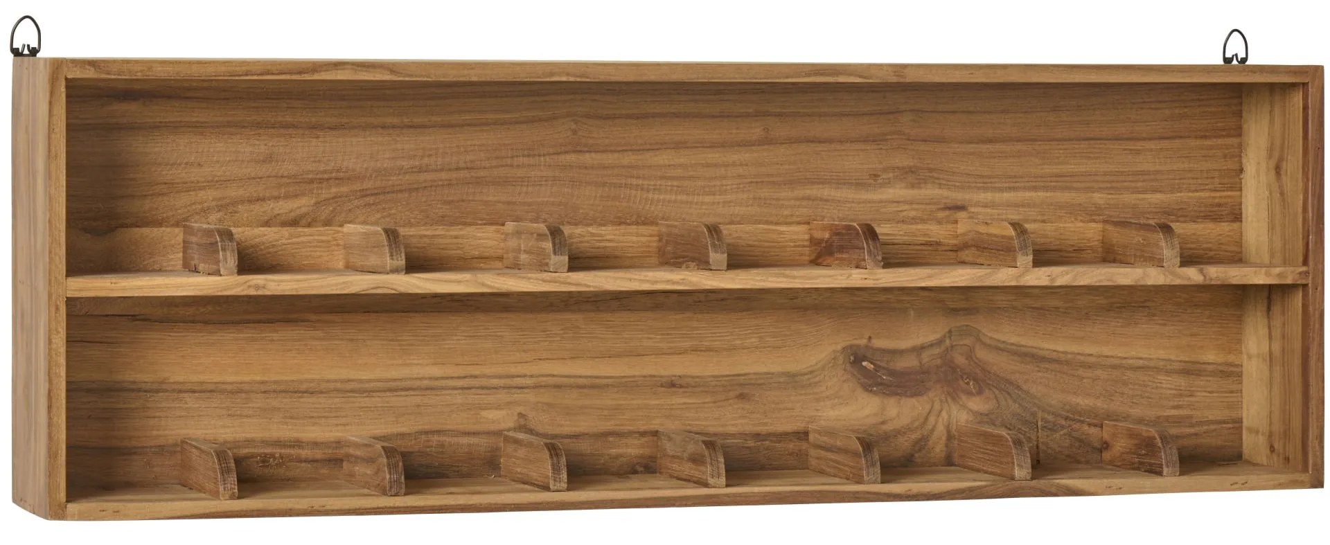 Ib Laursen Nástenná polica 16 Rooms Recycled Wood