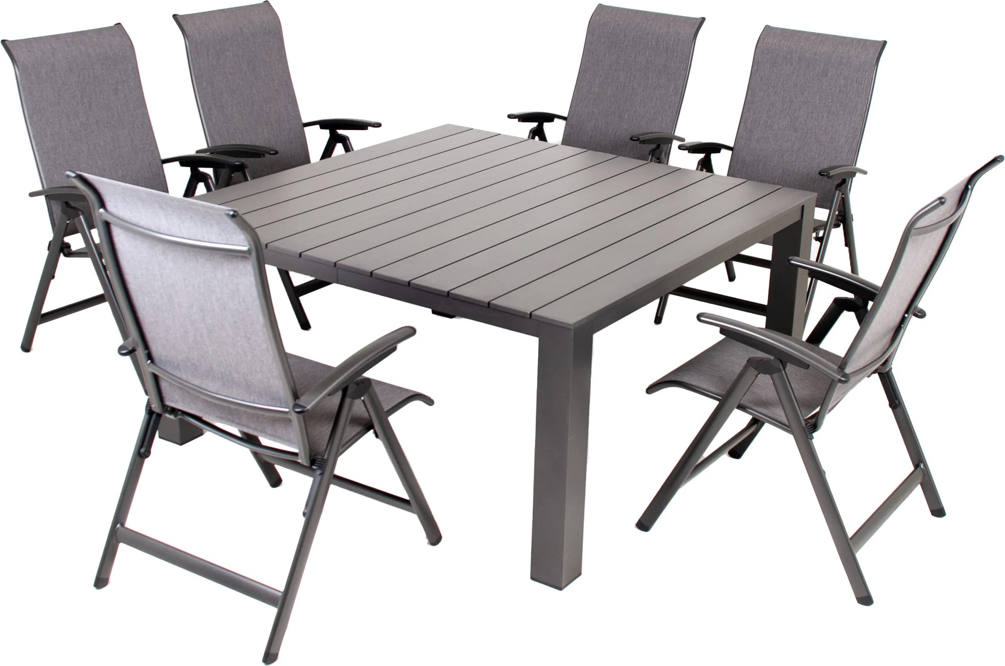 Doppler PRATO YELMO ALU, polohovacie kreslá, 6+1