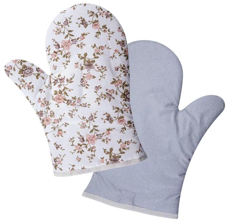 Kuchynská chňapka s teflónom PNÚCE RUŽIČKY, sada 2 ks