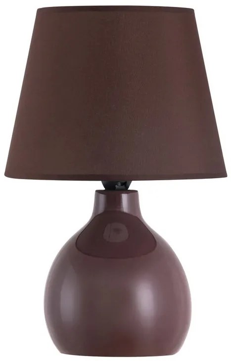 Rabalux INGRID stolná lampička max. 1x40W | E14 | IP20 - hnedá