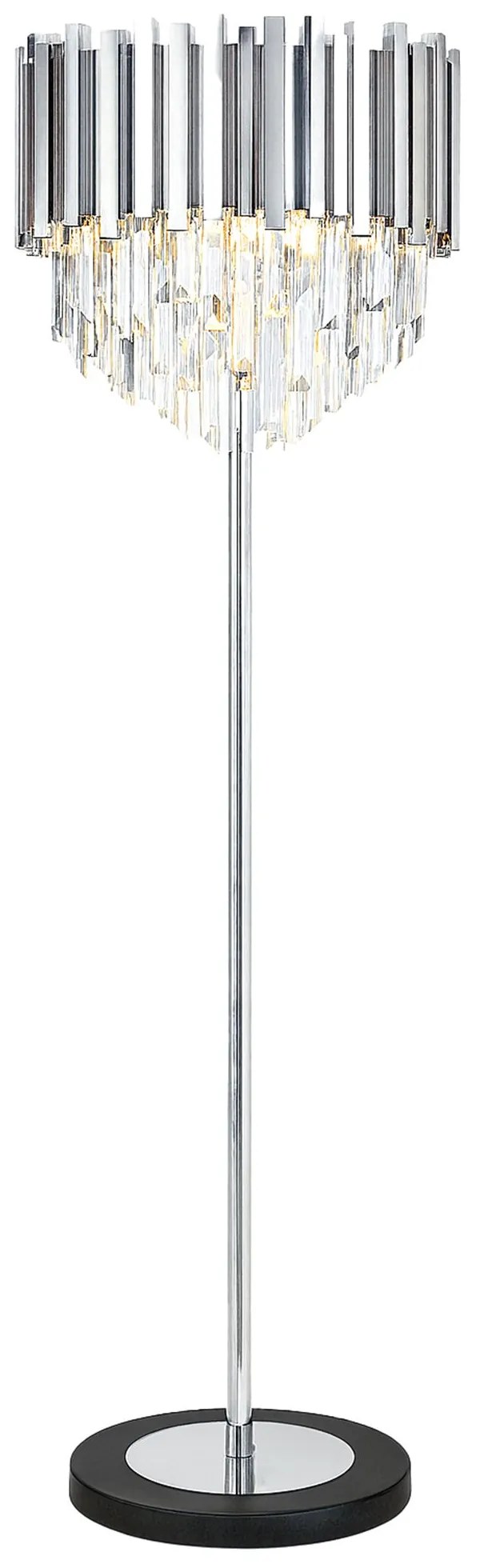 Toolight Toolight, podlahová lampa na postavenie 3xE14 APP1716-3F, chrómová, OSW-04338